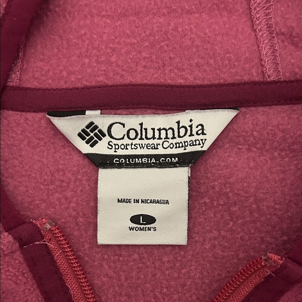 Columbia Raspberry Hooded Fleece Jacket - Picture 2 of 4